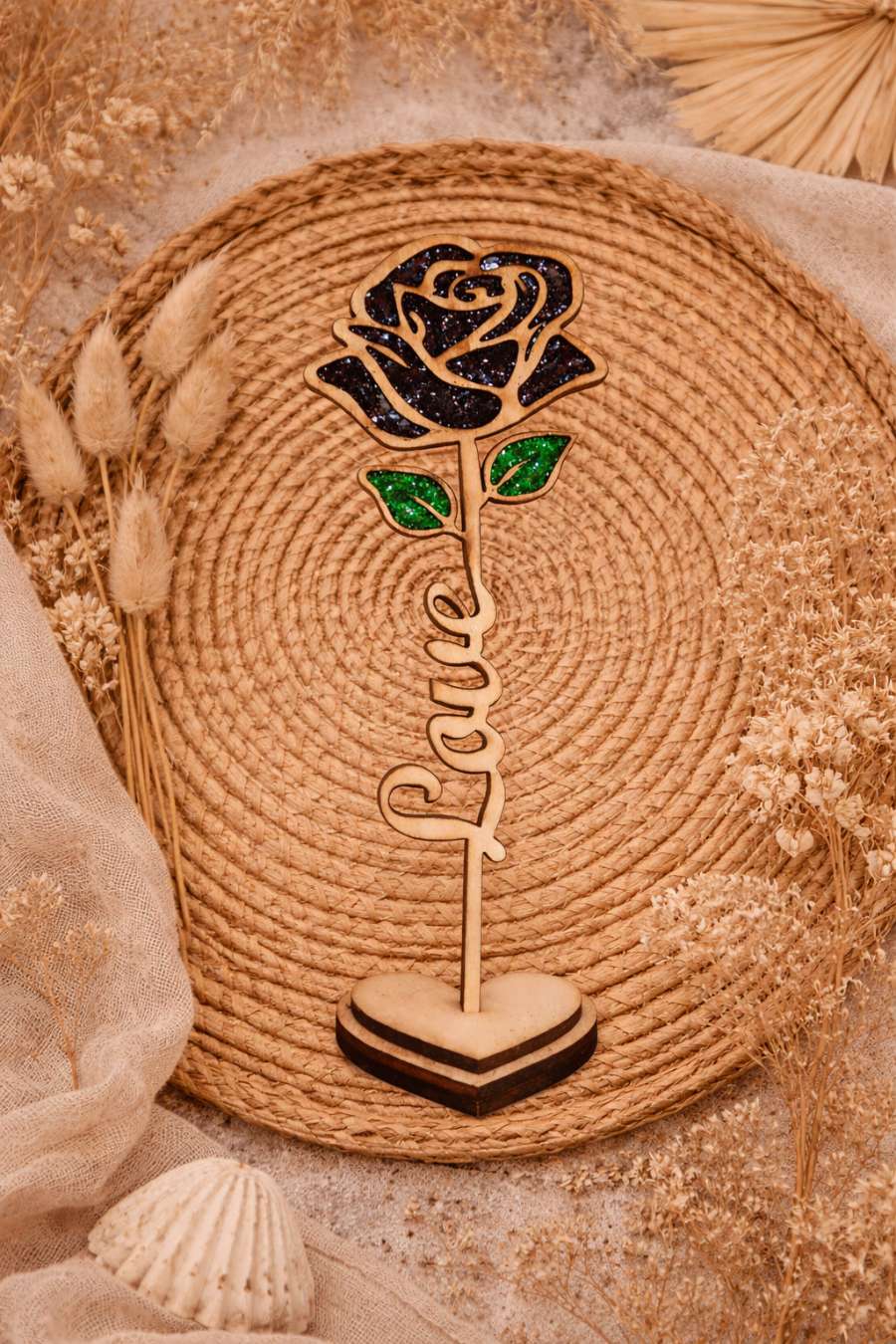 Rose Eternelle en Bois🌹