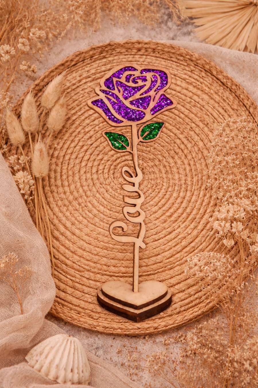 Rose Eternelle en Bois🌹