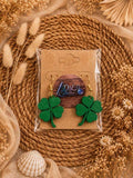 🍀 Boucle d’oreille trèfle chanceux 🍀