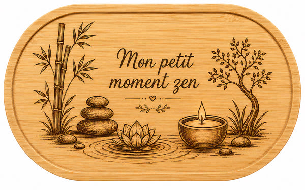 MINI PLATEAU EN BAMBOU