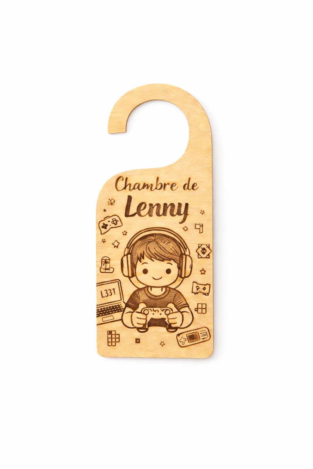 ✨ Panneau de porte personnalisé – Un univers, un prénom, une histoire ✨