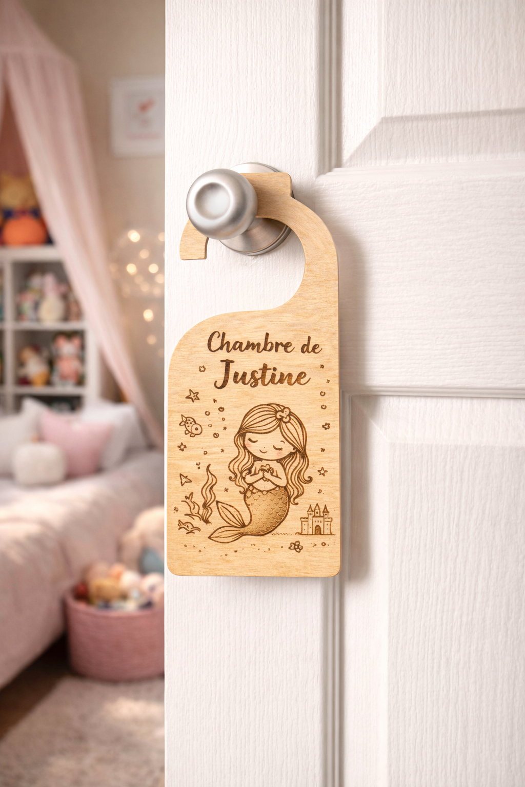 ✨ Panneau de porte personnalisé – Un univers, un prénom, une histoire ✨