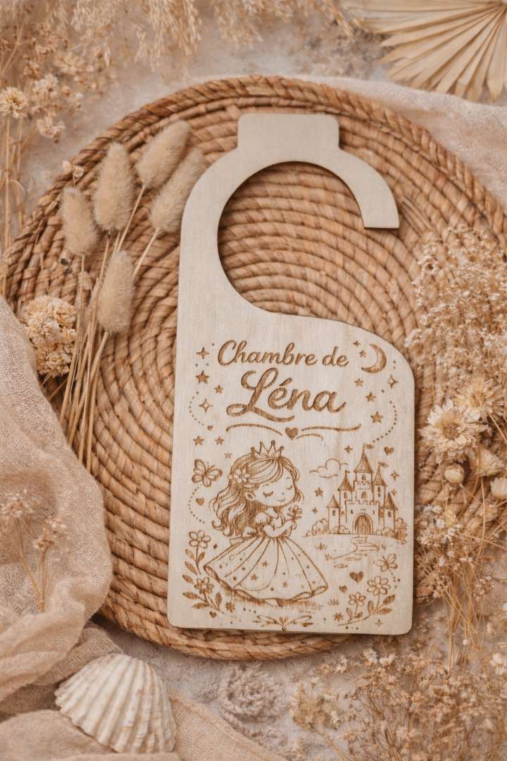 ✨ Panneau de porte personnalisé – Un univers, un prénom, une histoire ✨