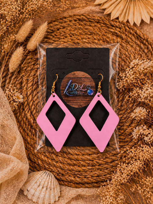 Boucle d’oreille EMERAUDE FLORALE